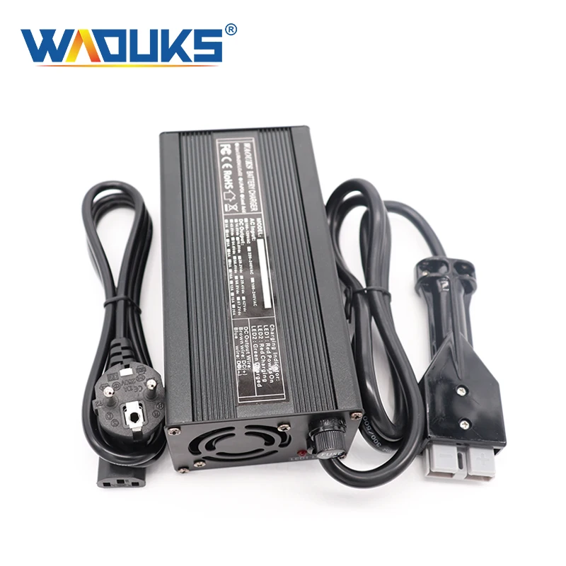 WAOUKS 36V 5A зарядное устройство для гольфа EZGO TXT medalist 36V струйное зарядное устройство 44,1 V свинцово-Кислотное зарядное устройство разъем 18972-G1+ 2803