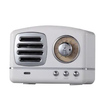 

Retro Wireless Vintage Portable Bluetooth Stereo Speaker Enhanced Bass USB TF Card Slot Handsfree Calling 746D