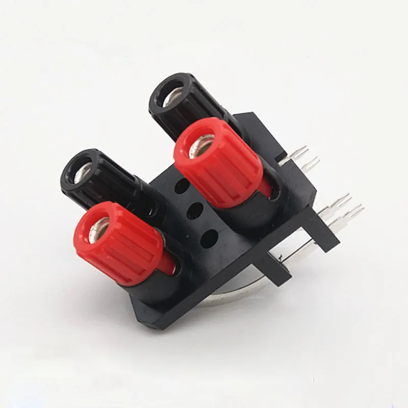 10pcs Four Bent Foot Audio Banana Terminals Audio Amplifier Terminal WP4 10A WP External Wiring