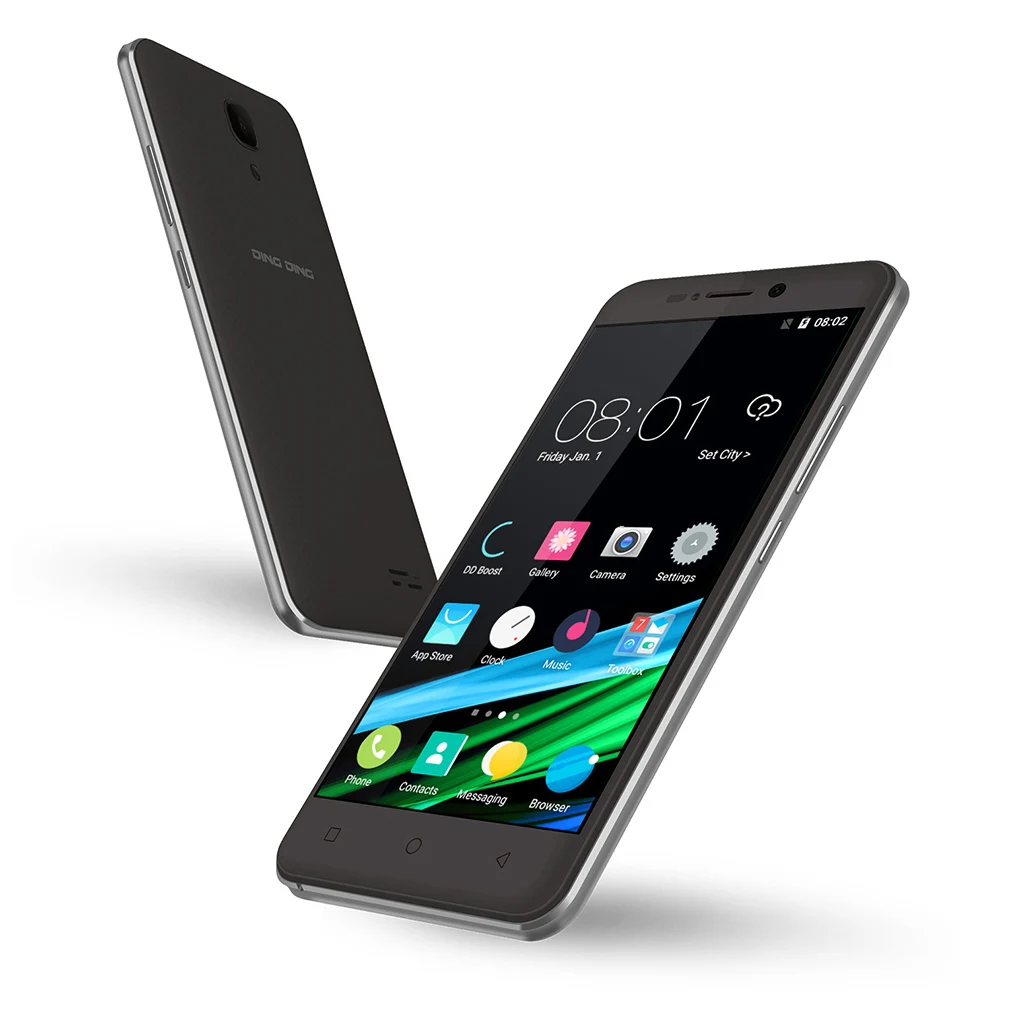 Ding 4,5 дюймов 3g смартфон мобильный телефон для Android Dual Sims двойной режим ожидания ЕС вилка 1750 мАч батарея