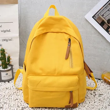 

Fashion backpack women Durable Canvas Backpacks Large Capacity Bags Package Shoulder Bags mochila feminina рюкзак женский#XP25