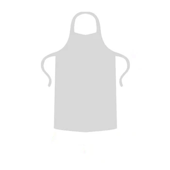 

White PE Disposable Aprons Waterproof Oil-proof for Kids Adults Cooking Painting Dishwashing Kitchen Tool Household Supplies