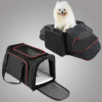 Cat Carrier Outgoing Travel Bag Dog Carrier Portable Pet Backpack Messenger Breathable Pet Carrier Pet Handbag Yorkie Chihuahua