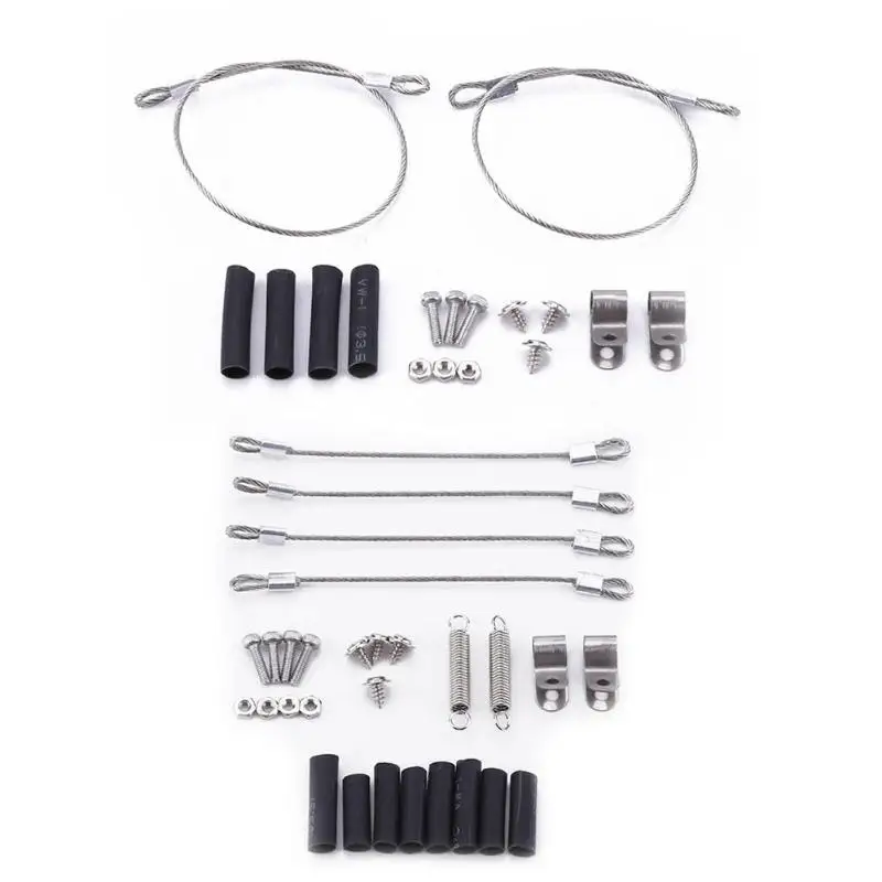 

Professional RC Car Steel Rope Set for Traxxas TRX-4 TRX4 for Axial SCX10 1/10 RC Crawler RC Car Accessories for RC Toys Lovers