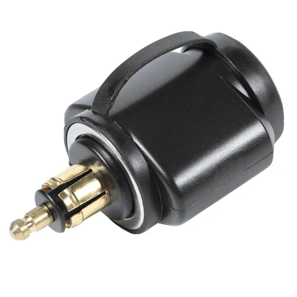 3.1A Mini Dual USB Charger Bend Car Short Charger Motorcycle Fast Charge For BMW Hella/DIN Powerlet Plug Power Outlet Adapter for car usb charger