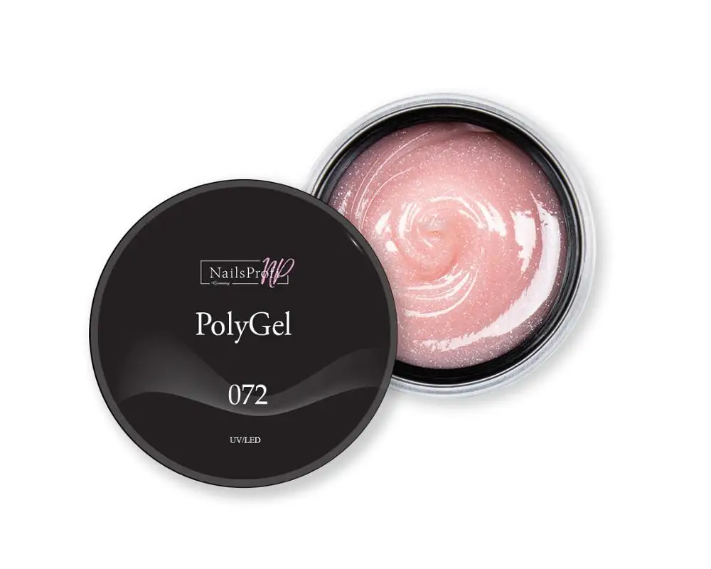 Гель-лак для ногтей NailsProfi PolyGel 072 - 30 гр маникюра высокое качество | Красота и