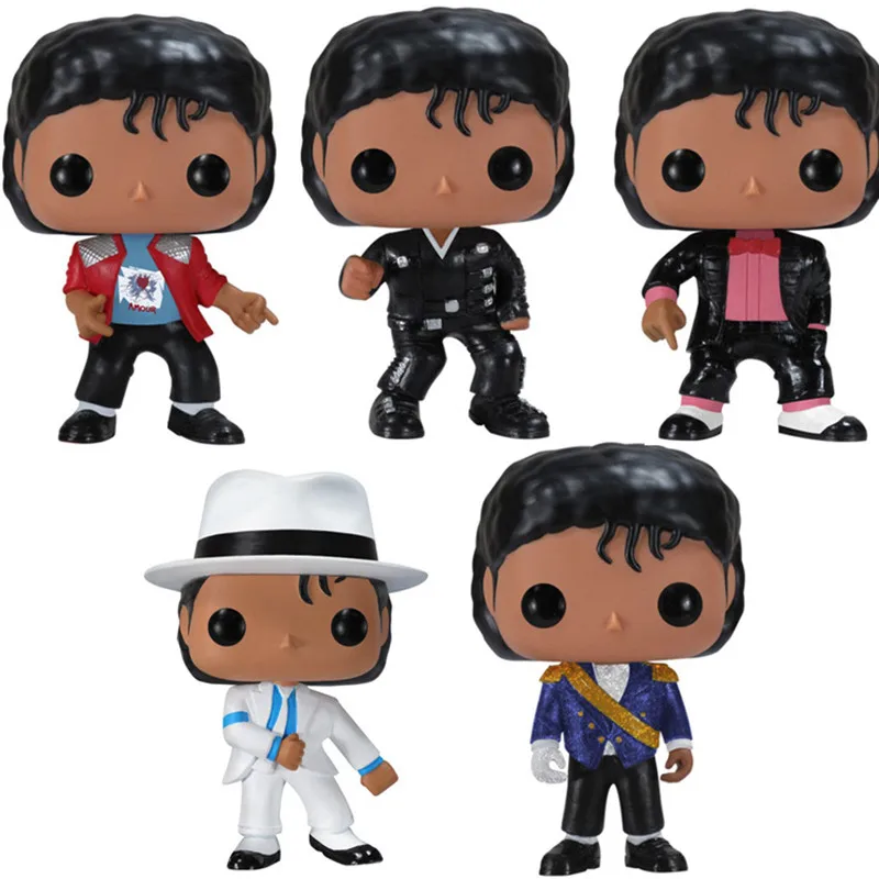 FUNKO POP Billie Jean Dangerous Beat It Майкл Джексон Виниловая фигурка Коллекция Модель Куклы Игрушки для детей подарок на день рождения