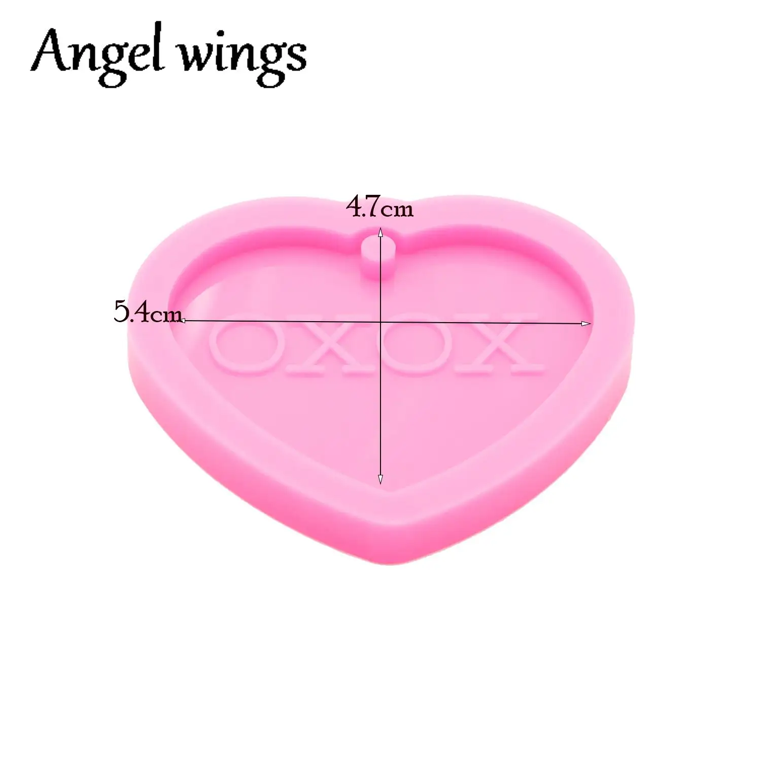 DY0913 Silikon Herz Formen, Liebe form Schlüsselbund Handwerk mit Epoxy DIY Harz art Mold, Fondant Schokolade Kuchen Form – Detail 5