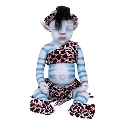 IVITA WG1806RH 51 cm 2900g кукла новорожденного ребенка Полный Силиконовые Реалистичные для маленьких девочек juguetes закрытыми глазами спальный