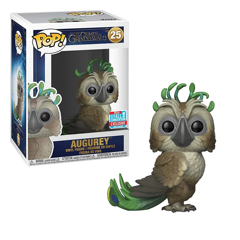 FUNKO POP Новое прибытие мультфильм официальный Эксклюзивный с фантастическими животными 2-Augurey 45 # виниловые фигурки Коллекция Модель игрушки