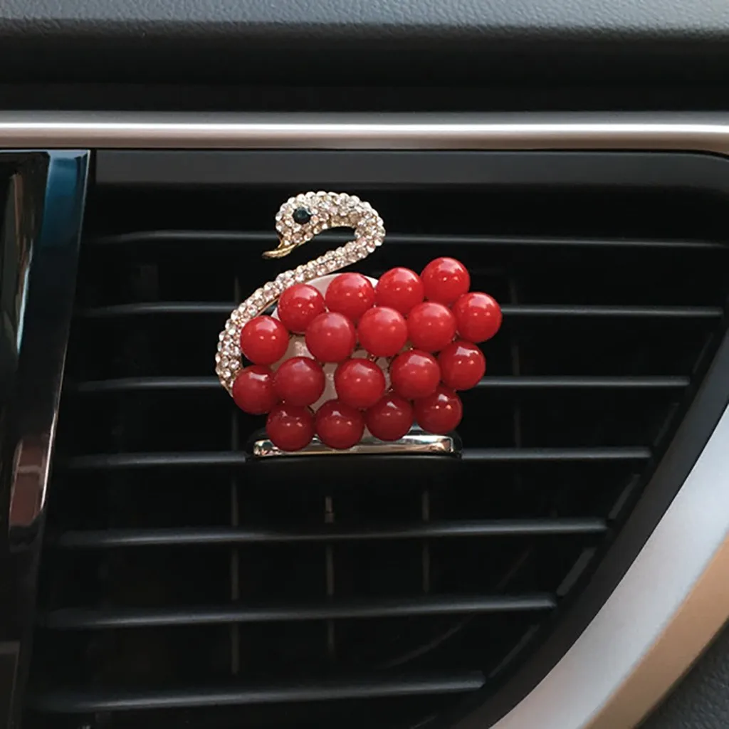 Автомобильные аксессуары освежитель воздуха автомобильный подарок освежитель воздуха ароматный Лебедь модельный освежитель диффузор зажимы подарок для украшения автомобиля 91003