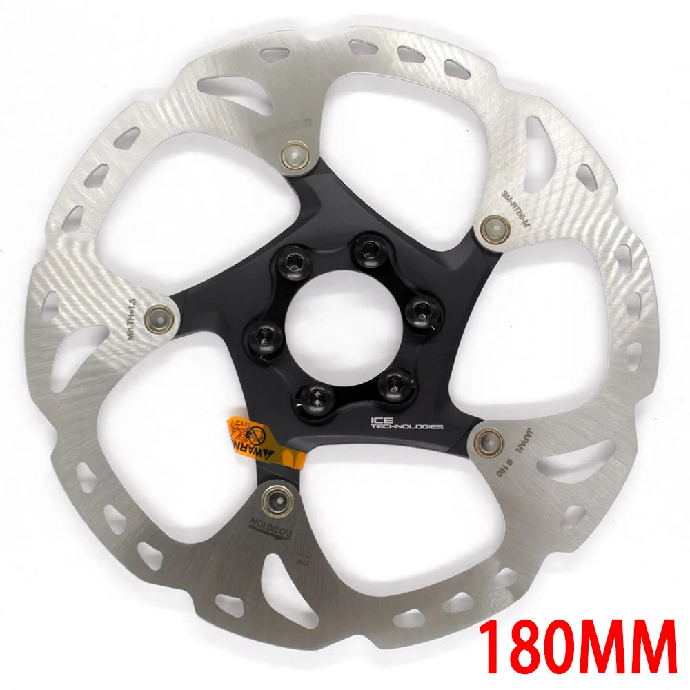 Disco Freno Shimano Deore XT SMRT86L2 - 203 Mm, Argento, 6 Fori, Per MTB, Alta Qualità - Foto 10