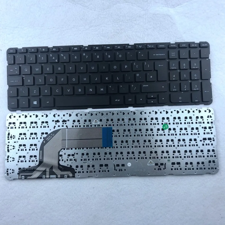 Английская клавиатура без рамки для HP pavilion 250 G2 G3 255 15 N E TPN Q130 F R S G G100 D