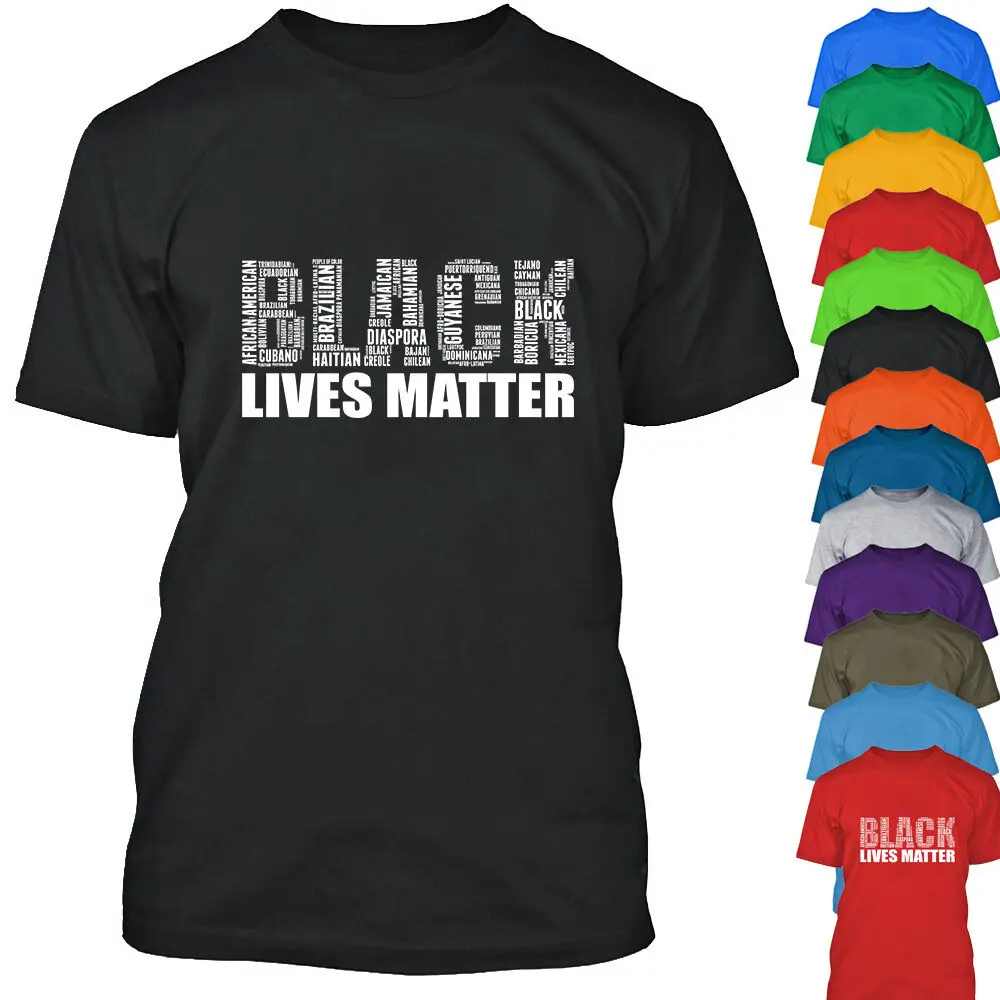 Черная Мужская футболка с надписью Lives Matter винтажные мужские футболки | одежда