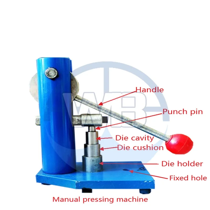 Calorimeter Accessories Cake Pressing Machine Benzoic Acid Tablets Coal Manual Tablet Press | Инструменты