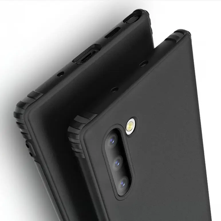 

SUREHIN cover for Samsung galaxy Note 10 Plus case pro 9 S10e silicone soft black matte skin for samsung galaxy note 10 case