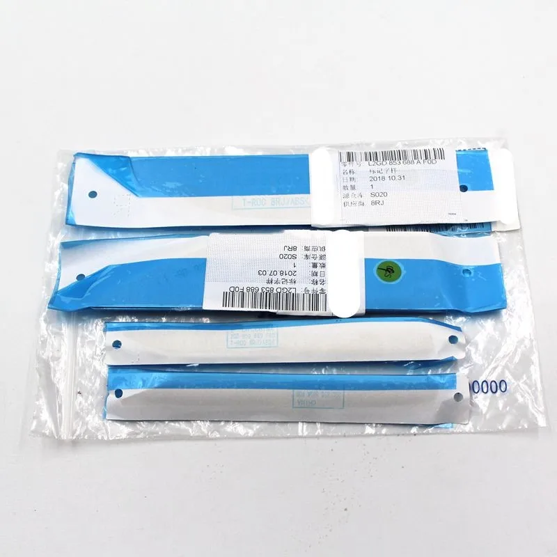  4Pcs/lot For VW T-ROC TROC 2018 2019 Chrome Side Fender Door Wing Emblem Badge Sticker