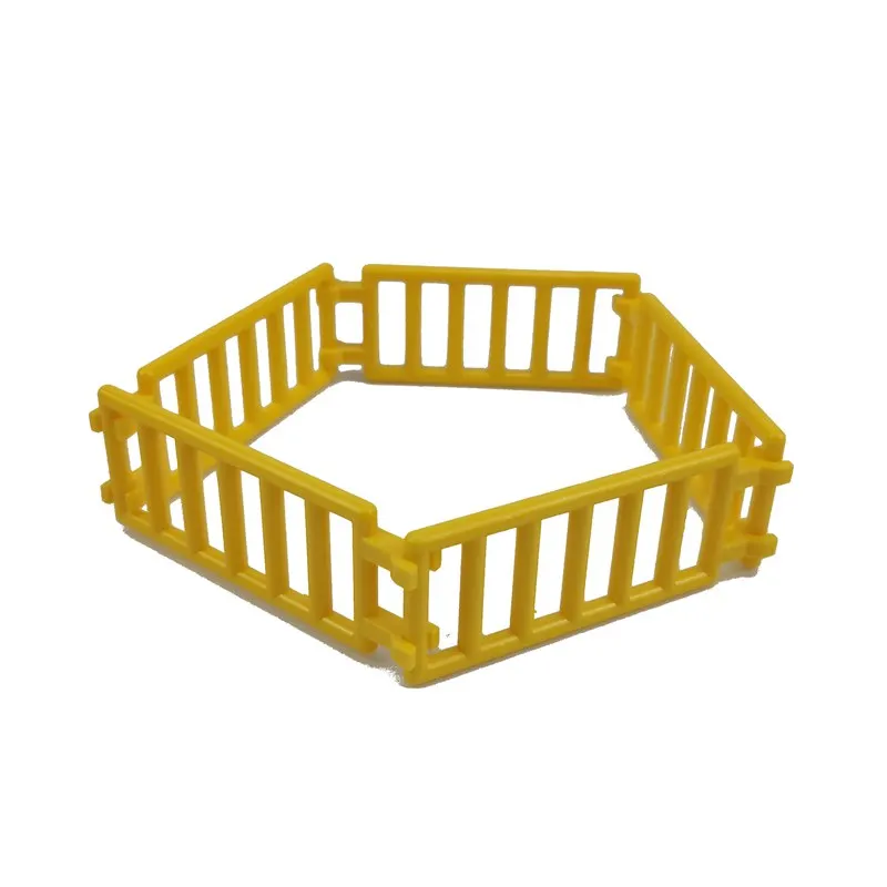 

5Pcs/set Compatible for Legoing MOC Parts Yellow Fence Stairs Building Blocks Bricks Toys for Children for Friends City