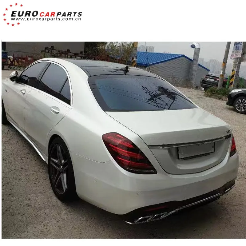 W222 задний фонарь подходит для S-class W222-2019year to S63 задний фонарь с струящейся светодиодный