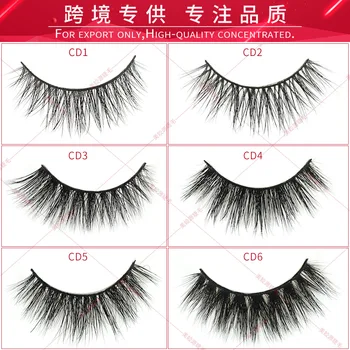 

Factory Direct Supply Mink Hair Eyelash 3D 5D Multi-Layer Effect Customizable Style Packaging visofree eyelash extension