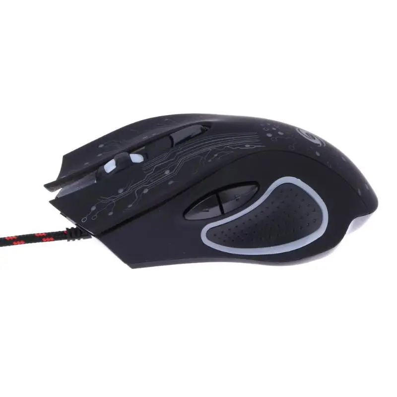 Хит, 6D Проводная игровая мышь USB 3200 dpi, 6 кнопок, светодиодный, профессиональная оптическая профессиональная мышь, геймерские Компьютерные Мыши для ПК, ноутбука, игровые мыши