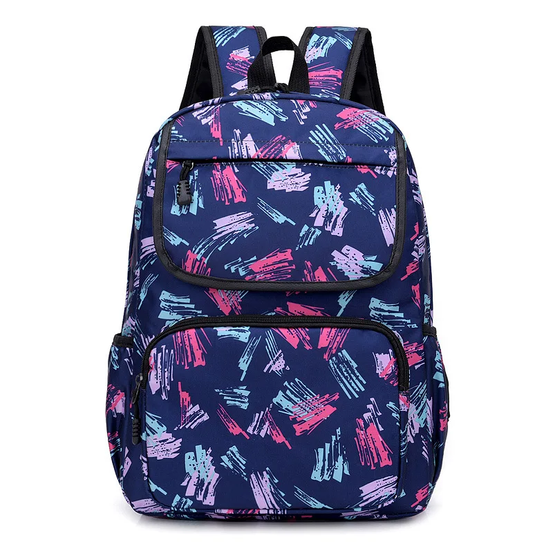

2019 Korean-style New Style WOMEN'S Backpack Large Capacity Travel Printed Male STUDENT'S School Bag Computer Backpack