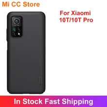 Nillkin-funda de teléfono para Xiaomi 10T/10T pro, cubierta deslizante para protección de cámara Mi10T PC, funda protectora para Mi 10T Pro 5G