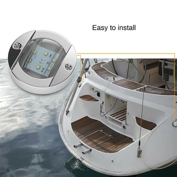 

Bow Light 6-LED Navigation Courtesy Stern 6-2835-SMD IP67 3Inch 4pcs Red