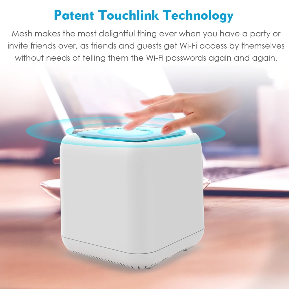 Wavlink Гигабитный беспроводной Wi Fi роутер 1200 Мбит/с 5 ГГц весь дом WiFi покрытие сетка