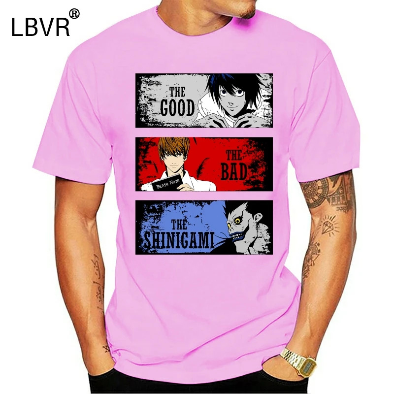 Футболка с надписью Death Note The good the bad shinigami Аниме Манга футболка для взрослых и