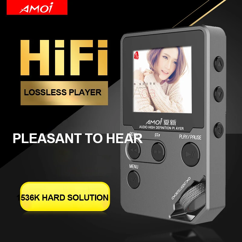 Модный мини MP3 Портативный HIFI Lossless музыкальный стерео плеер Профессиональный DSD64 3072 кГц аппаратное декодирование аудиофилов Flac Walkman