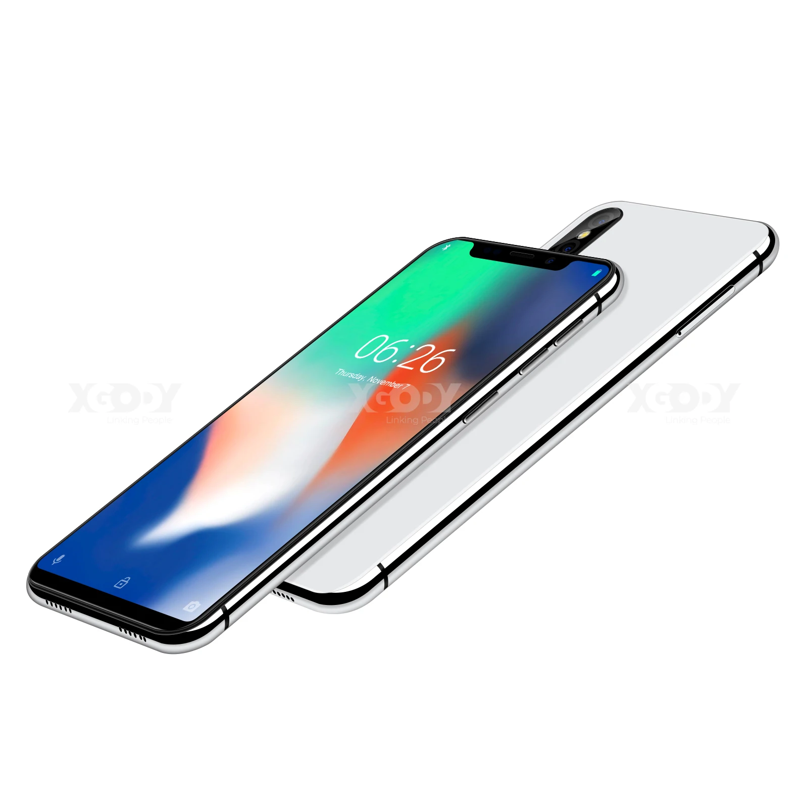 XGODY Symbol Max 4G Celular Smartphone Face ID Android 8.1 6.26' HD+ 18:9 Mobile Phone 3GB RAM 32GB ROM Quad Core 16MP 3150mAh