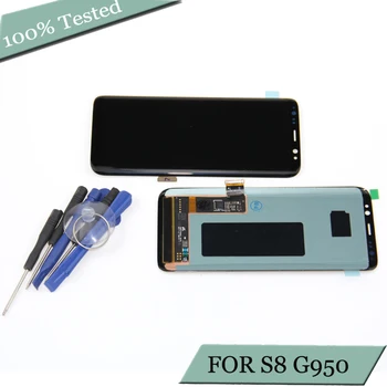

AMOLED for SAMSUNG S8 G950F G950U LCD Display Touch Screen Digitizer Replacement
