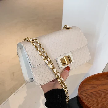 

Casual Simple Women's Pouches 2020 New Fashionable Versatile Ins Shoulder Bag Internet Celebrity Chain Crossbody Bag