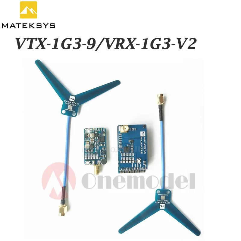 Matek /VTX-1G3-9 Video transmitter/ VRX-1G3-V2 Receiver 40KM Long Range 1.2/1.3GHZ ANT-Y1240 2-8S FPV for RC Racing | Игрушки и хобби