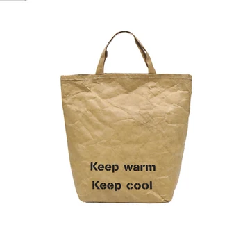 

portable lunch bag thermal picnic lunch box ice pack drinks cans meal insulated cool bag thermos food fresh carrier cooler bag