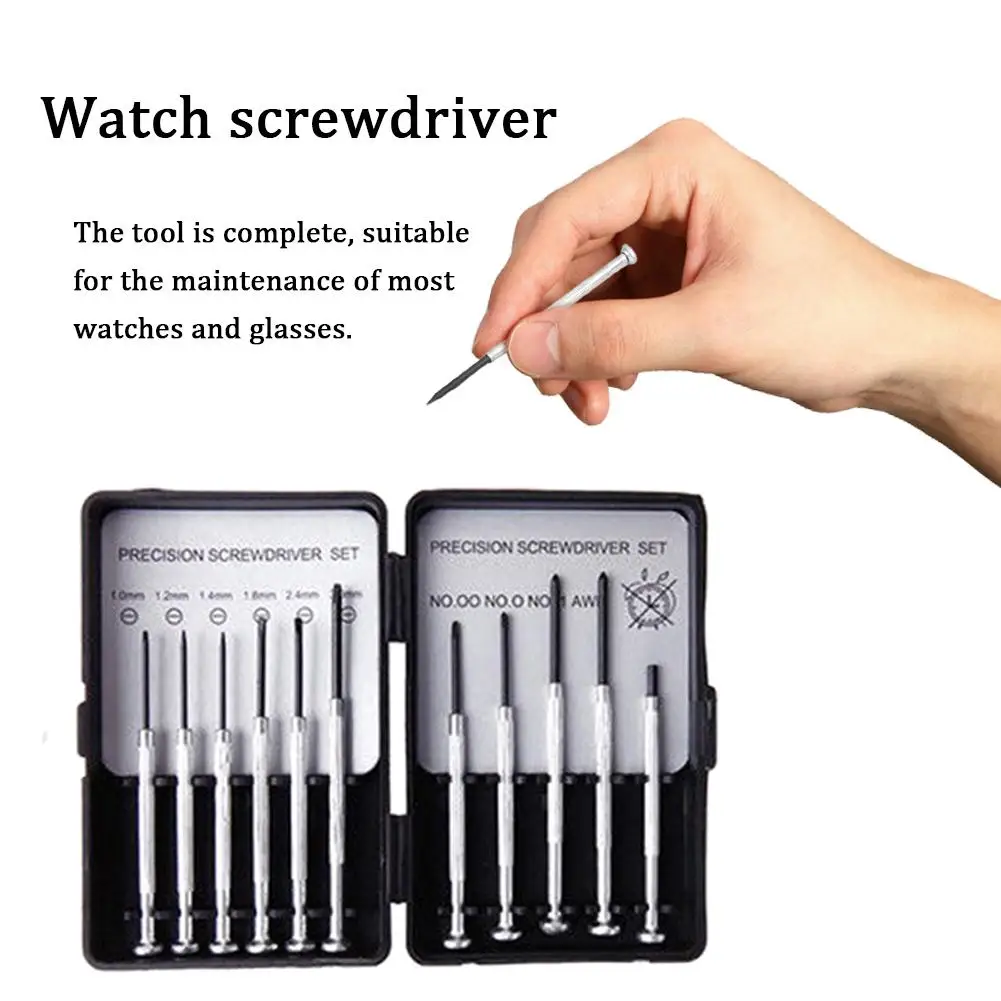 11PCS Watch Goggles Screwdriver Set Multifunctional Repair Tools For Home Garden Camping
