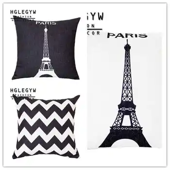 

18" Crown Pillowcase Soft Cotton Linen Printed Pillow Covers For Office Home