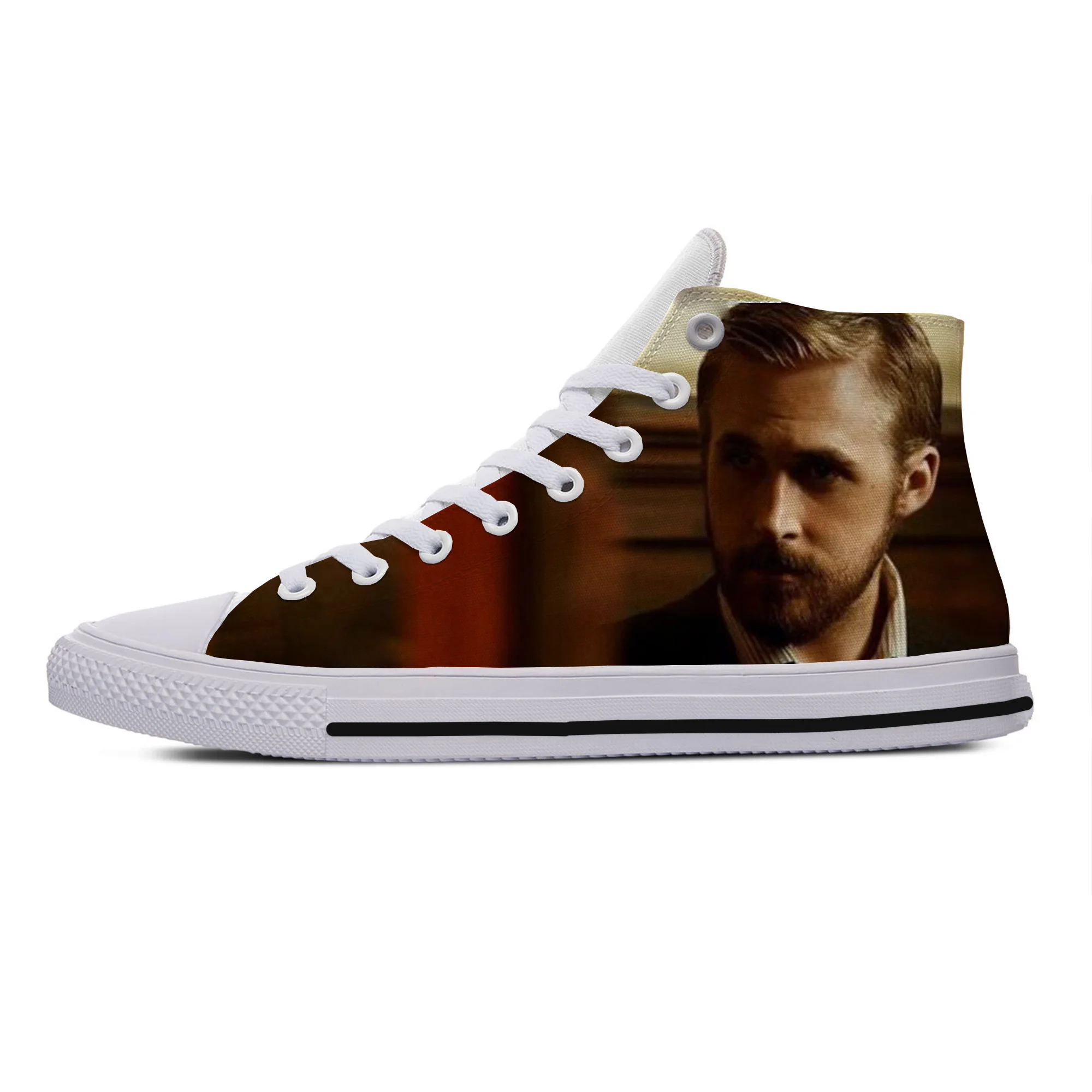 

2019 Hot Cool Fashion Pop Funny New Summer High Quality Sneakers Handiness Casual Shoes 3D Printed For Men Women Ryan Gosling