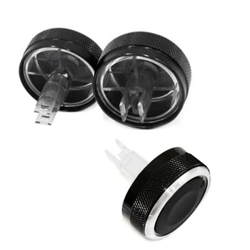 

AC Car Heat Control Button Knob Aluminum Panel Switch For Tacoma 2014 Tiida