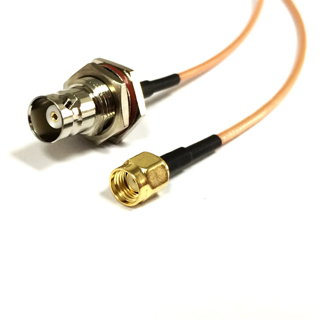RP SMA Männlichen mit Buchse Schalter Bnc/Weibliche Gerade Rechten Winkel Zopf Kabel RG316 15cm 6 "NEUE für Drahtlose – Detail 3