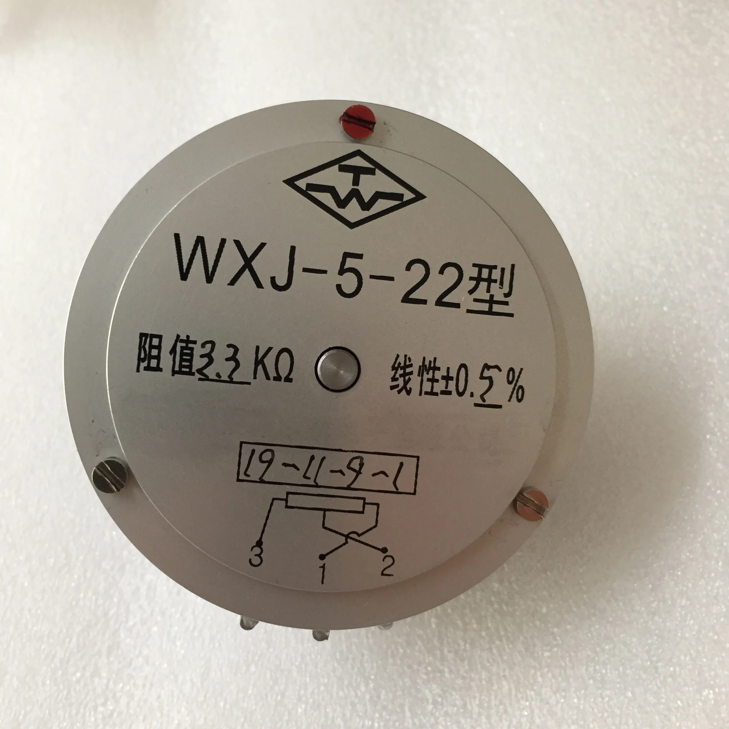

WXJ-5-22 precision potentiometer WXJ-5-22 1K 3.3K 10K 2.7K winding wire