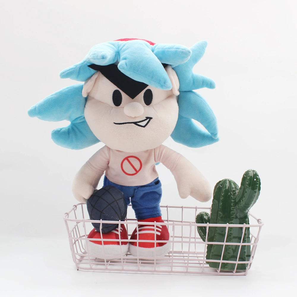 New Game 35cm Friday Night Funkin Plush Toys Cute Soft Stuffed Anime  Boyfriend Dolls For Kid Birthday Christmas Gift - Movies & Tv - AliExpress