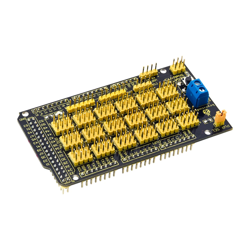 Keyestudio датчик MEGA Shield V1 Подарочная коробка для Arduino MEGA|shield for arduino|shield megashield arduino mega |