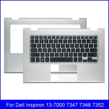 NEUE Laptop Palmrest Ober Fall C Abdeckung Für Dell Inspiron 13-7000 7347 7348 7352 7353 7359 Serie 0V5CHP v5CHP Silber