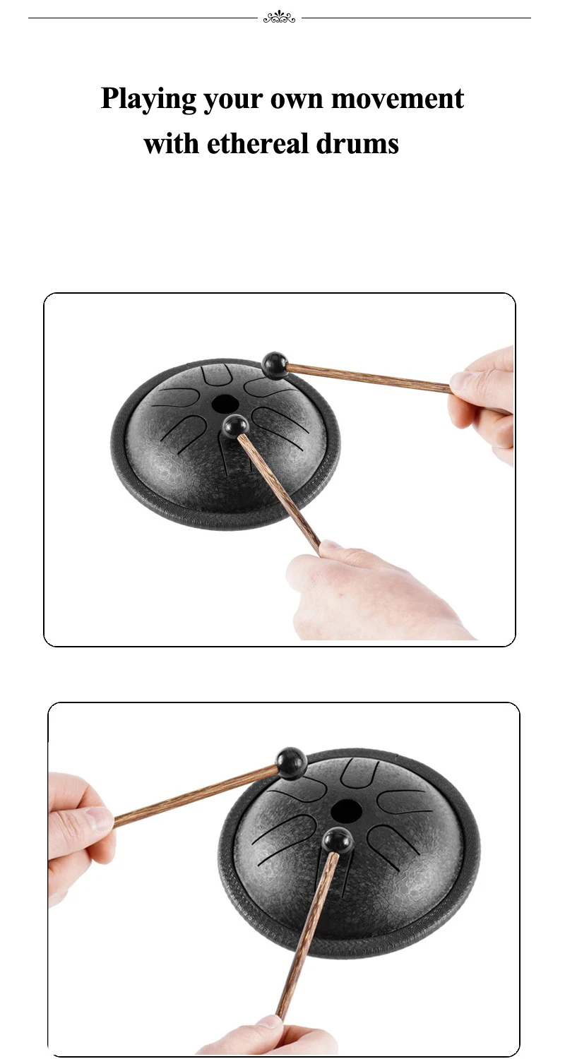 instrumento de percussão essencial lótus, bolso de