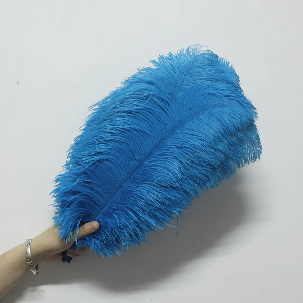 hjørne fange vest 15-60CM 6-24inch 10/300pcs Turquoise Dye Ostrich Feathers For Crafts  Wedding Accessories Decoration Ostrich Feather Decor Plumes - AliExpress
