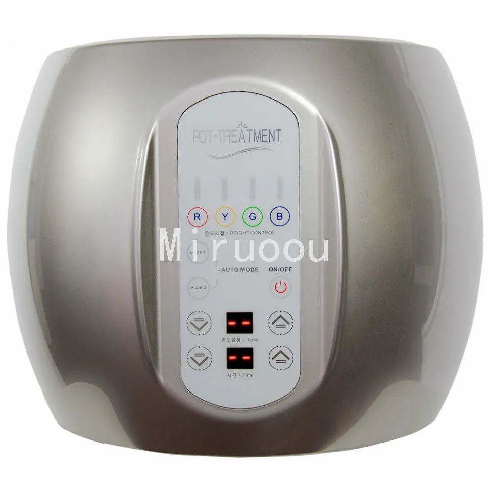  Professional Photon PDT Led Light Facial Mask Machine 4 Colors Acne Treatment Face Whitening Skin R - 4000118819859