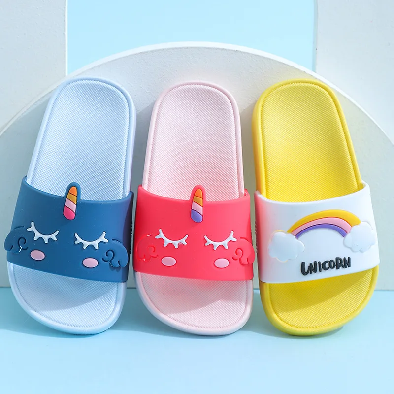 Unicorn Summer Beach Flip Flops