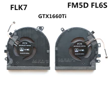 

Computer CPU GPU Cooling Fans for Razer Blade 15 Base RZ09-3009 0270 RZ09-0328 2020 Gtx 2060 GTX1660ti FM5D FLK7 Dfs501105pr0t
